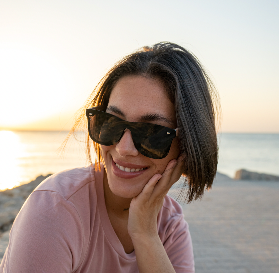 Black Bloom - Polarized Sunglasses