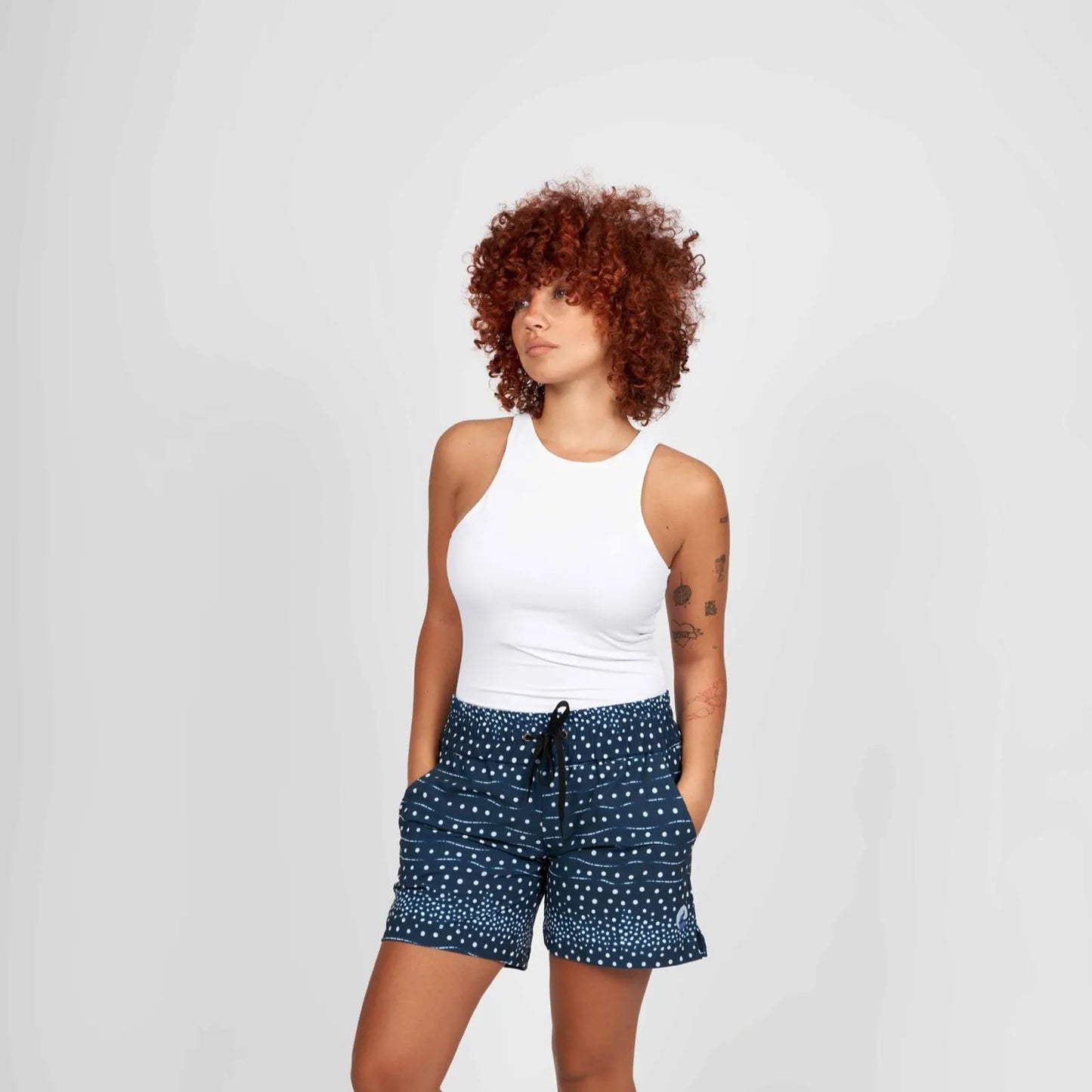 Whale Shark Swim Shorts Women